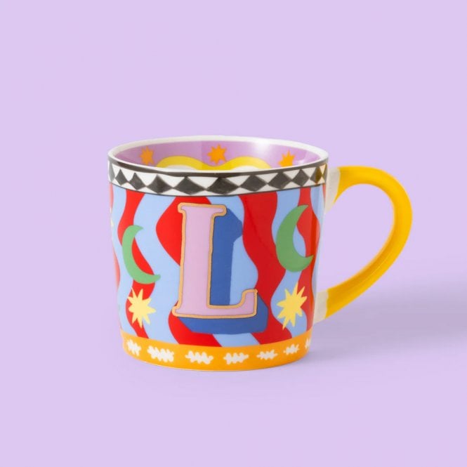 Eleanor Bowmer Colourful Alphabet Mug L