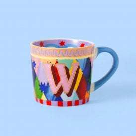 Colourful Alphabet Mug W