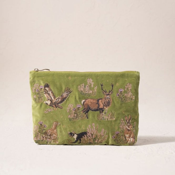 Elizabeth Scarlett Highland Romance Everyday Pouch - Pistachio