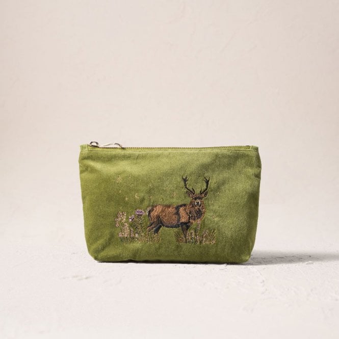 Elizabeth Scarlett Highland Romance Mini Pouch - Pistachio