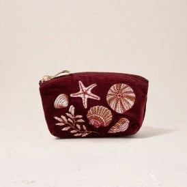 Ocean Treasures Velvet Coin Purse - Port