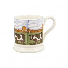Autumn Cows Half Pint Mug