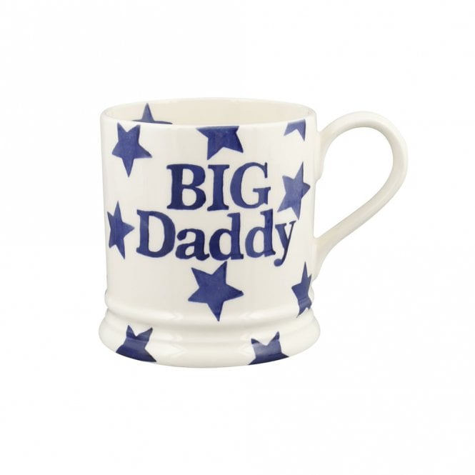 Emma Bridgewater Big Blue Star Big Daddy 1 Pint Mug