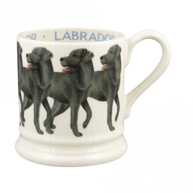 Emma Bridgewater Black Labrador Standing Half Pint Mug