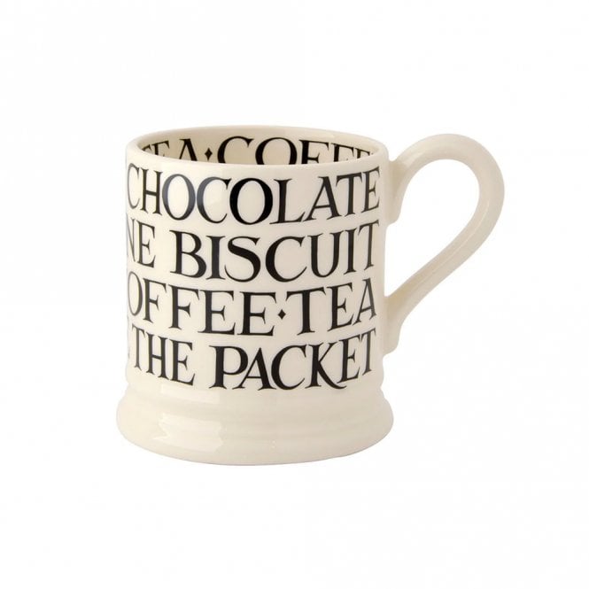 Emma Bridgewater Black Toast All Over Half Pint Mug