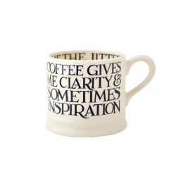 Black Toast All Over Small Mug