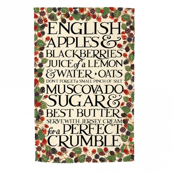 Emma Bridgewater Blackberry Crumble Tea Towel