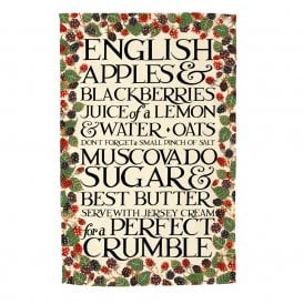 Blackberry Crumble Tea Towel