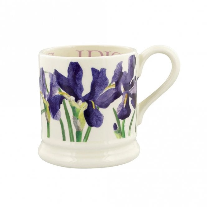 Emma Bridgewater Blue Iris Half Pint Mug