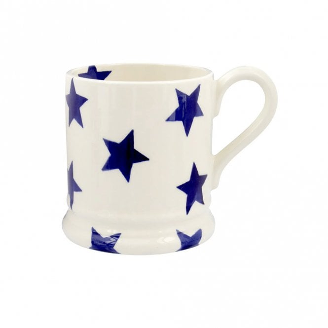 Emma Bridgewater Blue Star Half Pint Mug