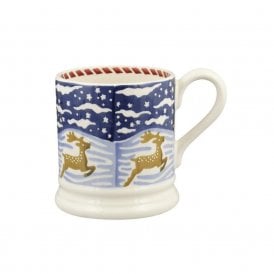 Christmas Icons Deer Half Pint Mug