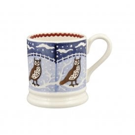 Christmas Icons Owl Half Pint Mug