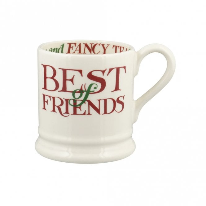 Emma Bridgewater Christmas Toast Best of Friends Half Pint Mug