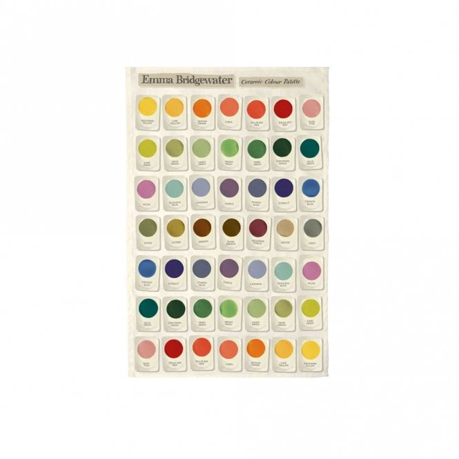 Emma Bridgewater Colour Chips Tea Towel