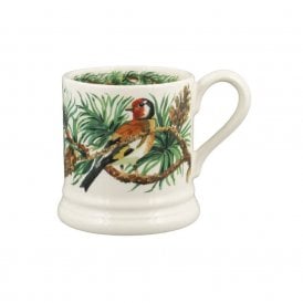 Goldfinch In Spruce Half Pint Mug