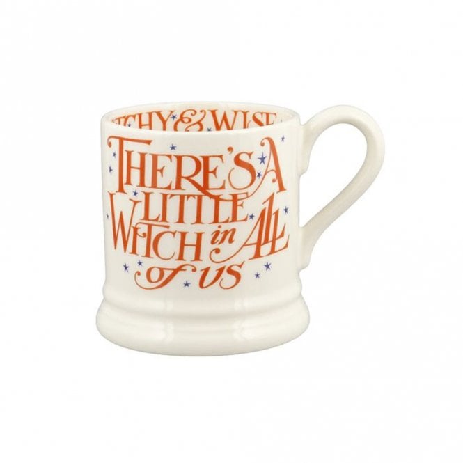 Emma Bridgewater Halloween Toast Little Witch Half Pint Mug