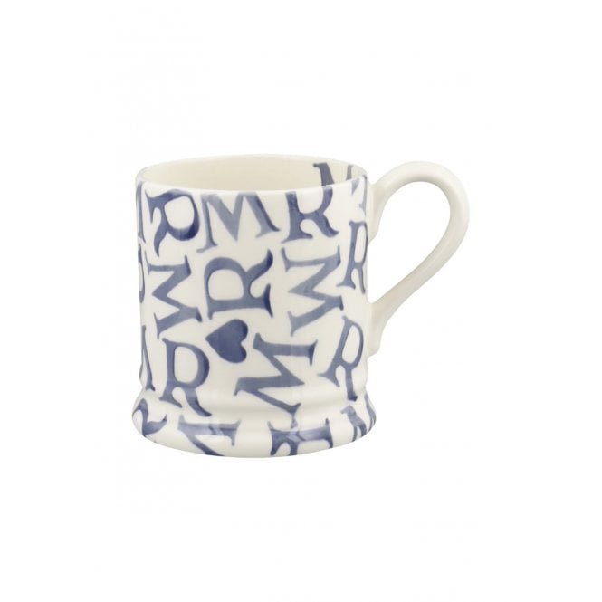 Emma Bridgewater M.R Blue Half Pint Mug