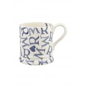 M.R Blue Half Pint Mug