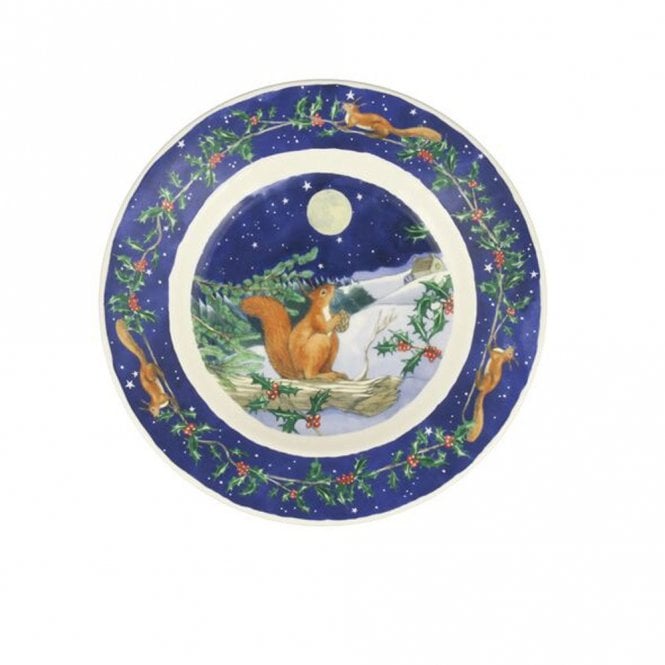Emma Bridgewater Midnight Squirrel 8.5 Inch Plate