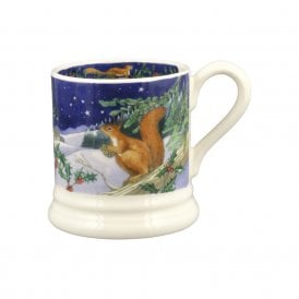 Midnight Squirrel Half Pint Mug