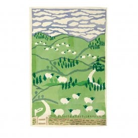 Mountain Sheep Tea Towel
