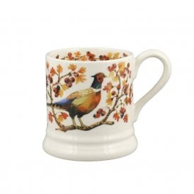 Pheasant In Hawthorn Half Pint Mug