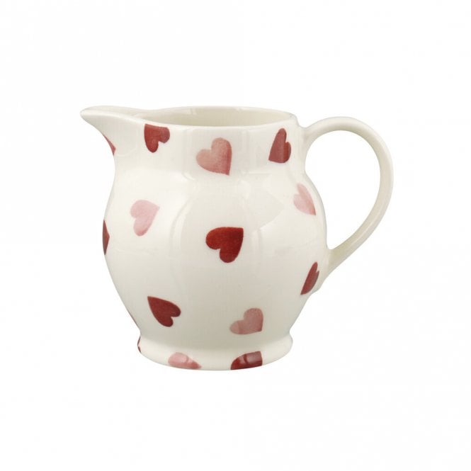 Emma Bridgewater Pink Hearts Half Pint Jug