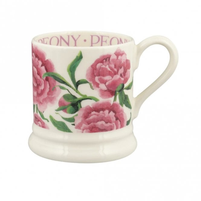 Emma Bridgewater Pink Peony Half Pint Mug