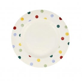 Polka Dot 10.5 Inch Plate