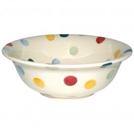 Polka Dot Cereal Bowl