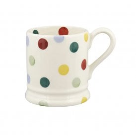 Polka Dot Half Pint Mug