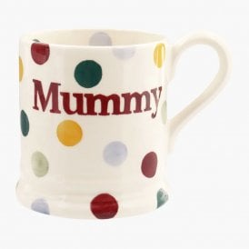 Polka Dot Mummy Half Pint Mug