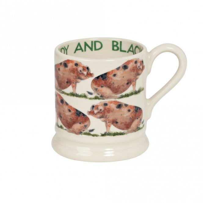 Emma Bridgewater Sandy & Black Half Pint Mug