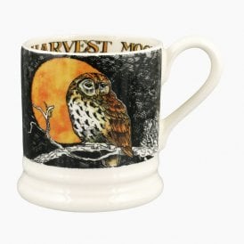 The Night Sky Harvest Moon Half Pint Mug
