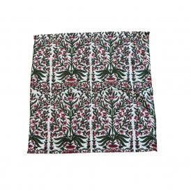 Pink Floral Cotton Napkin
