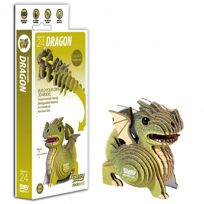 EUGY Build Your Own 3D Model Dragon
