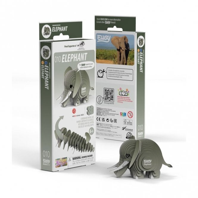EUGY Build Your Own 3D Model Elephant