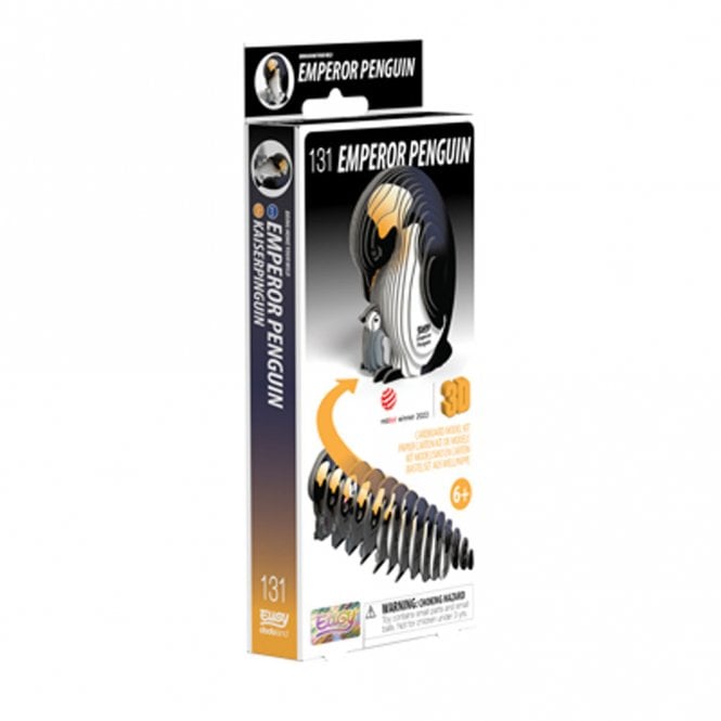 EUGY Build Your Own 3D Model Emperor Penguin