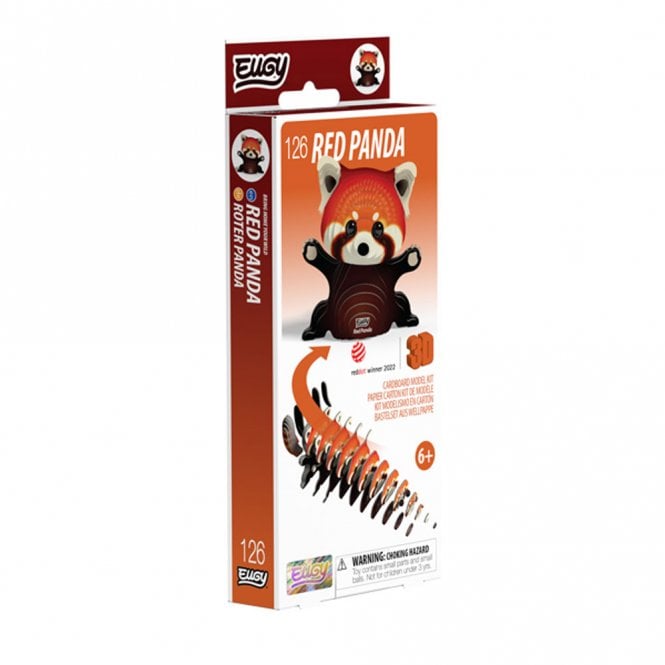 EUGY Build Your Own 3D Model Red Panda