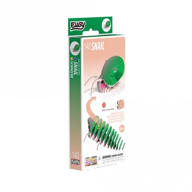 EUGY Build Your Own 3D Model Snail