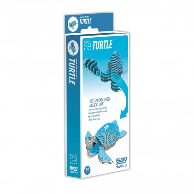 EUGY Build Your Own 3D Model Turtle