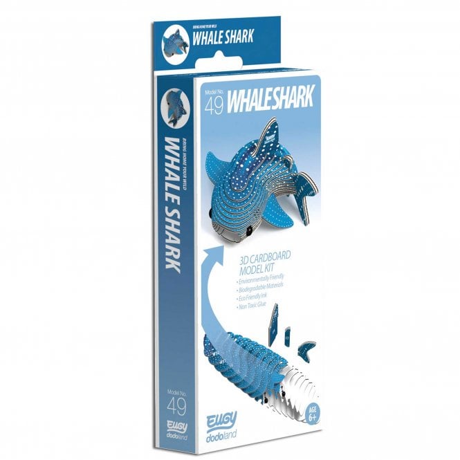 EUGY Build Your Own 3D Model Whale Shark