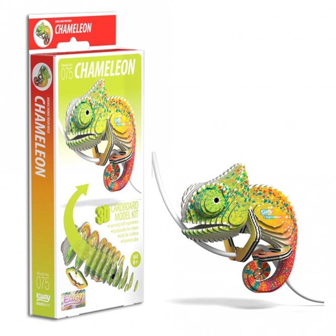 EUGY Build Your Own Model 3D Chameleon