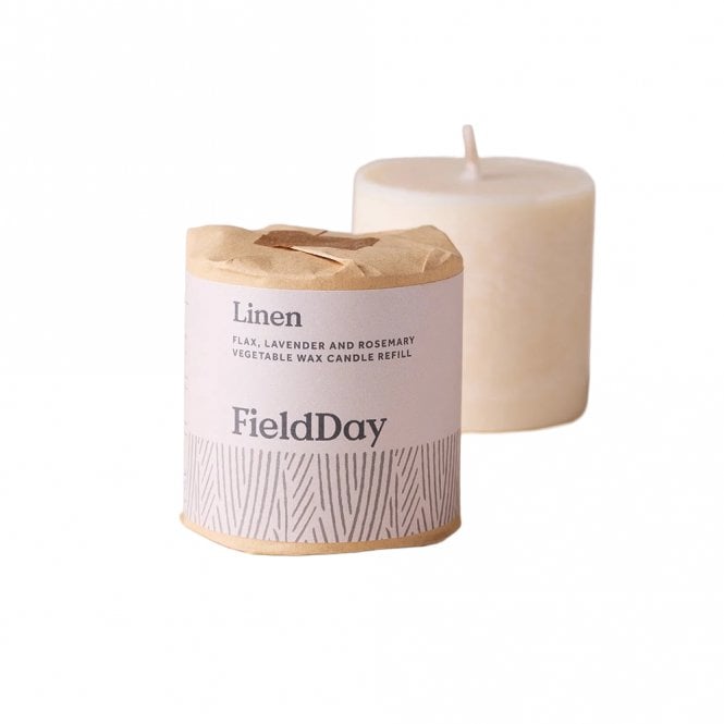 FieldDay Classic Linen Candle Refill