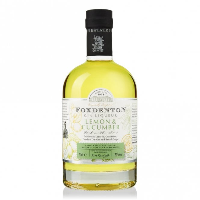 Foxdenton Lemon & Cucumber Gin Liqueur 70cl
