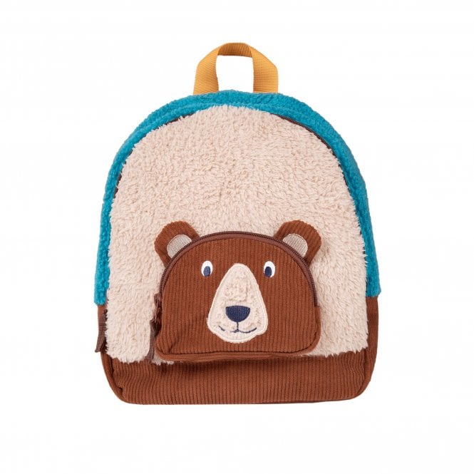 Frugi Beary Wild Fleece Character Backpack