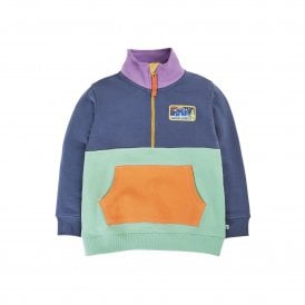 Hotchpotch Wildlife Handy Half Zip Sweatshirt