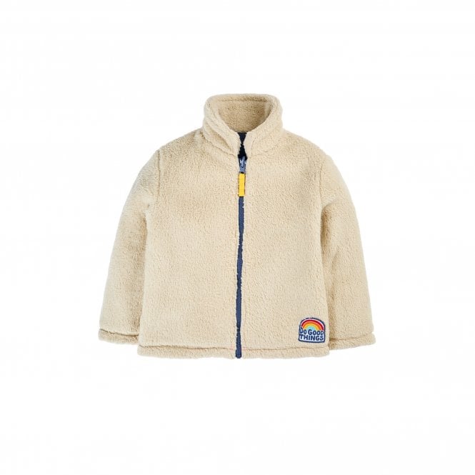 Frugi Kaleidoscope Moon Blazey Reversible Fleece Jacket
