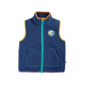 Navy Nature Bude Borg Gilet