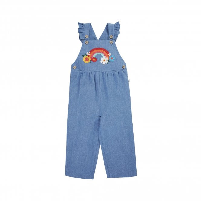 Frugi Rainbow Mia Denim Dungaree